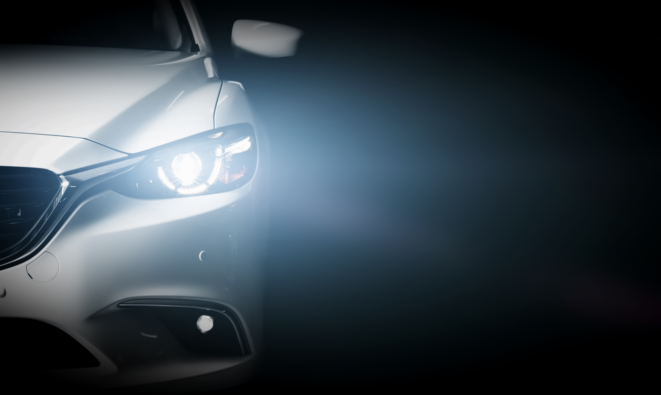 Modern Luxury Car Close-up